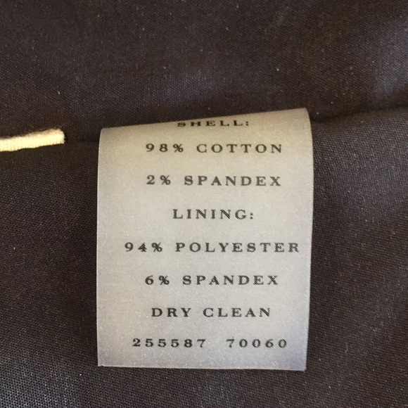 Ann Taylor Skirt Black Tan A Line Size 2 - Picture 4 of 4